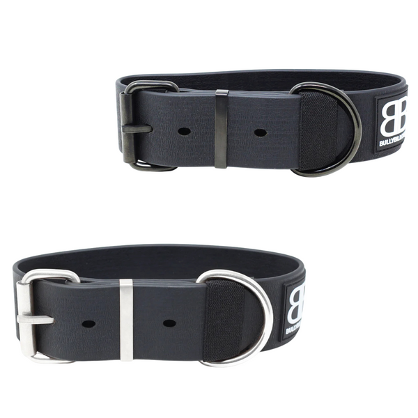 5cm Waterproof Collar Duo Bundle - Platinum & Black