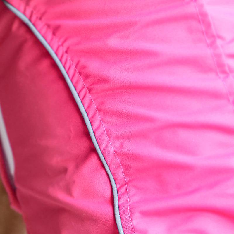 Dog Coat With Zip - Shower Proof - Carminerose