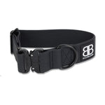 5cm Combat Billowthane® Collar | Waterproof & Anti-Rust - Black