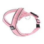 Slip on Padded Comfort Harness | Non Restrictive & Reflective - Pink