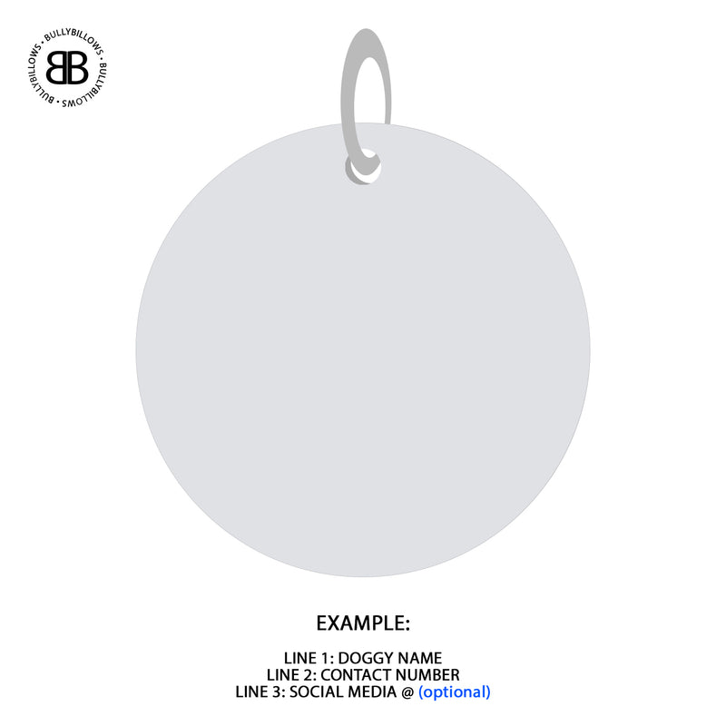 Dog ID Tag - Silver (With Gift Box)