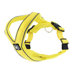 Slip on Padded Comfort Harness | Non Restrictive & Reflective - Yellow
