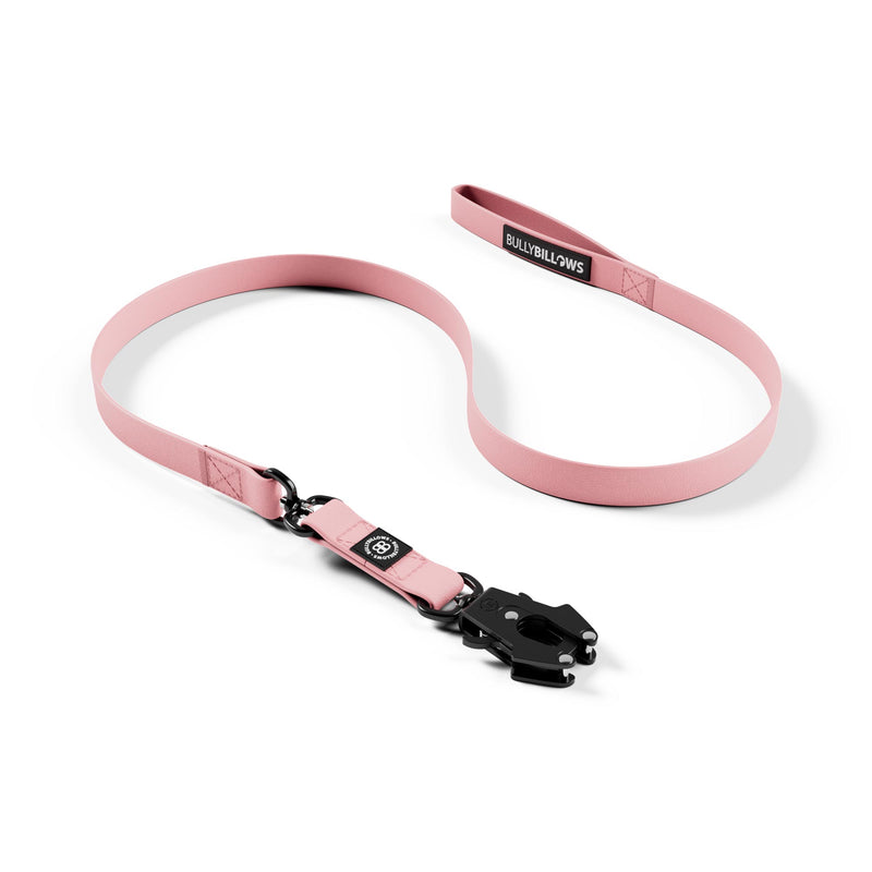 1.4m Lighter Swivel Billowthane Combat Lead | Anti-Tangle & Secure Clip | Waterproof | Pink