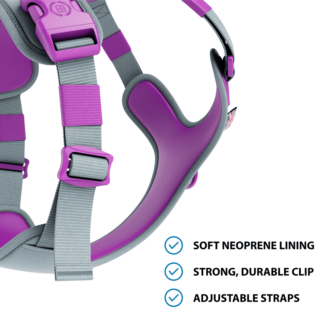 featured image of Anti Pull Hurricane Harness Lighter | With Handle - Purple X Metal Grey
