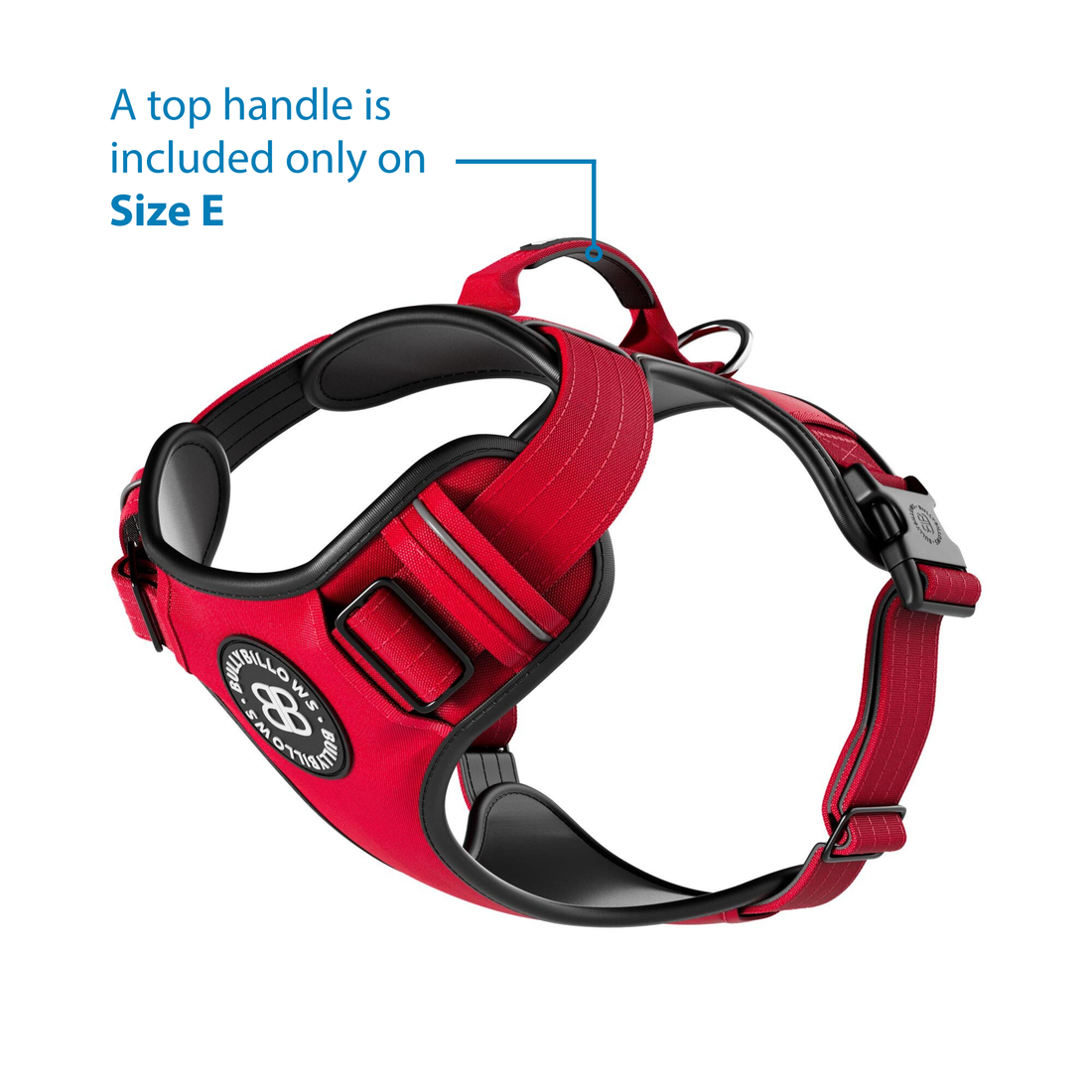 featured image of Comfort Premium Harness | Non Restrictive - Red