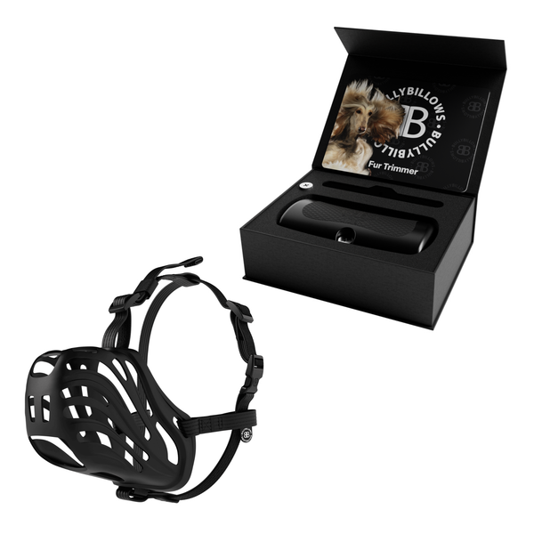 Handler’s Prep Bundle - Deshedding Comb &amp; Legal Muzzle