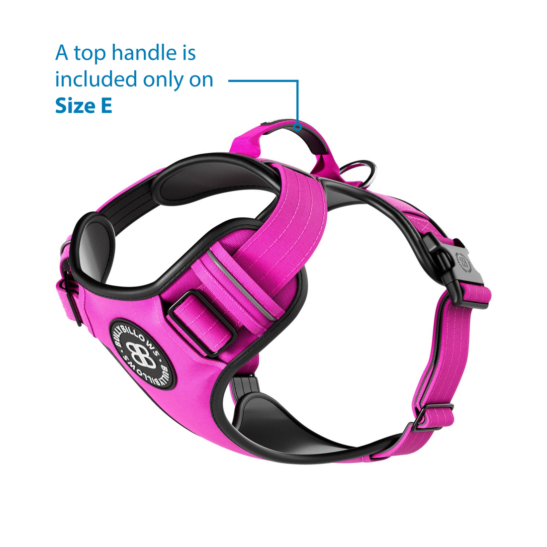 featured image of Comfort Premium Harness | Non Restrictive - Magenta