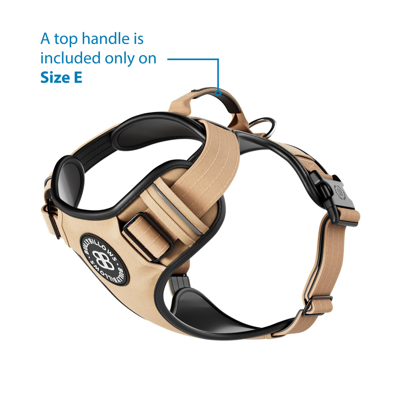 Comfort Premium Harness | Non Restrictive - Tan