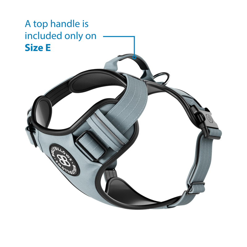 Comfort Premium Harness | Non Restrictive - Metal Grey