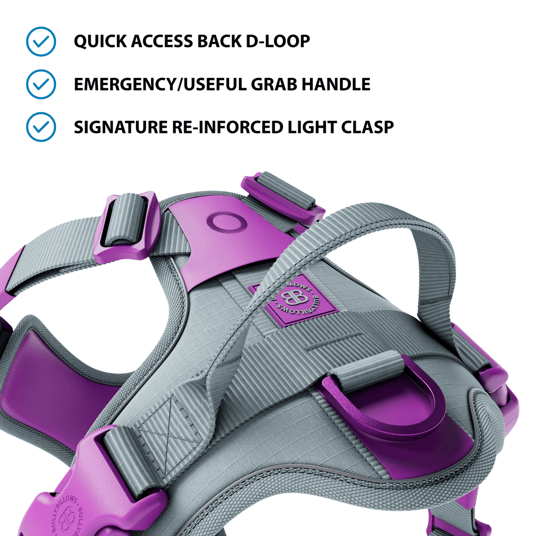featured image of Anti Pull Hurricane Harness Lighter | With Handle - Purple X Metal Grey