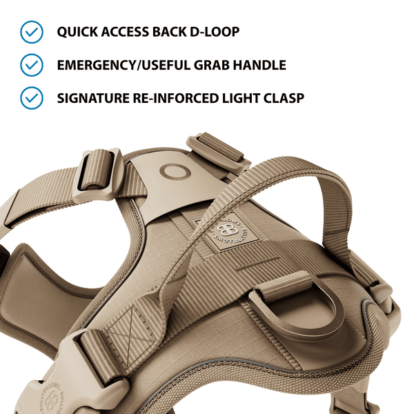 Anti Pull Hurricane Harness Lighter | With Handle - Tan X Tan