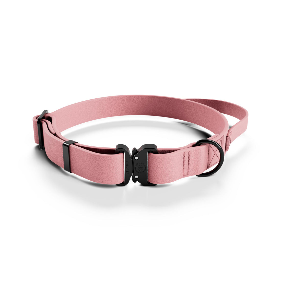 featured image of 2.5cm Combat Billowthane® Collar | Waterproof | With Handle & Secure Clip - Pink