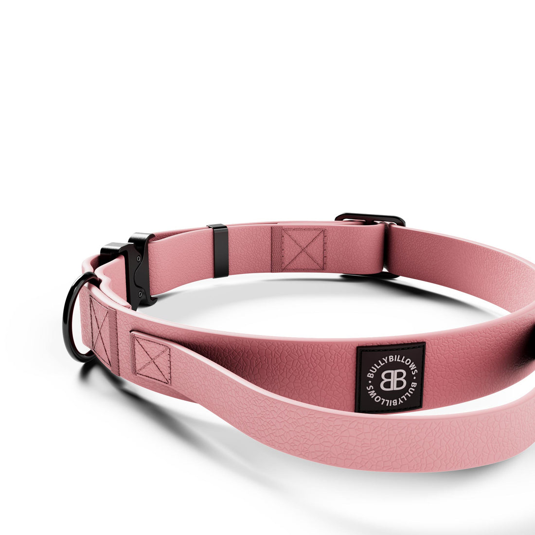 featured image of 2.5cm Combat Billowthane® Collar | Waterproof | With Handle & Secure Clip - Pink
