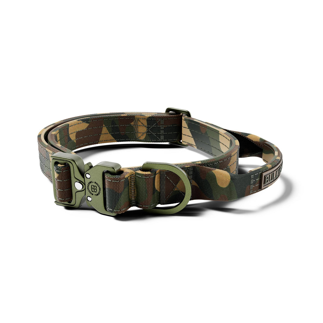 featured image of 2.5cm Lighter Combat® Collar | With Handle & Secure Clip - Green Camouflage