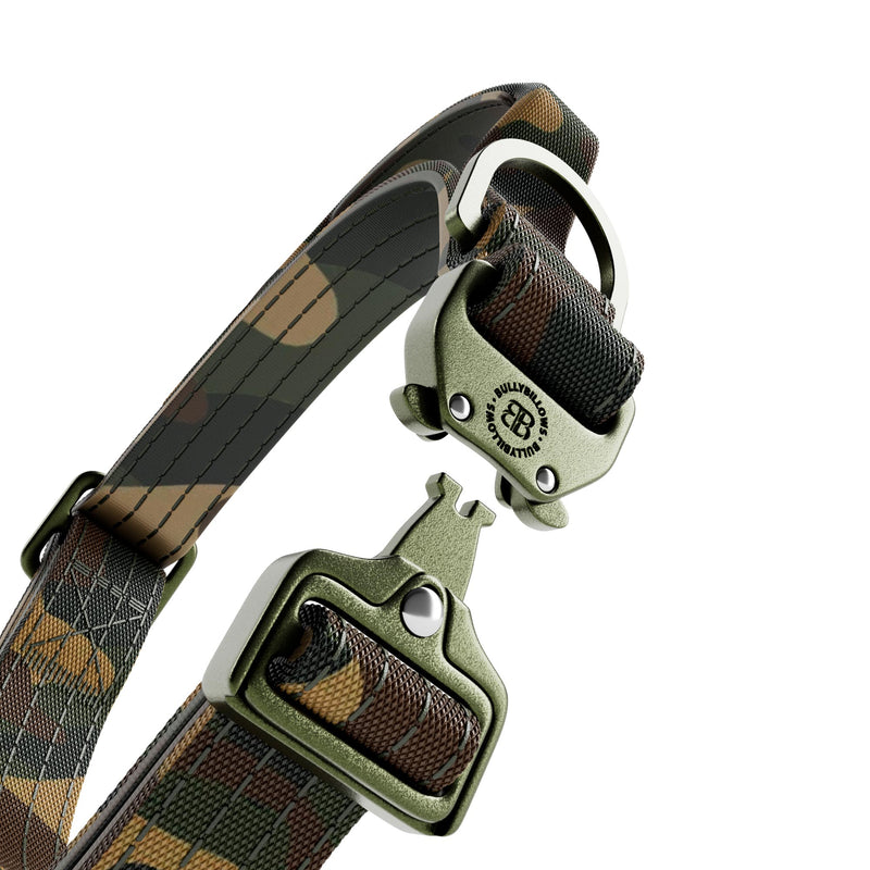 2.5cm Lighter Combat® Collar | Green Camouflage