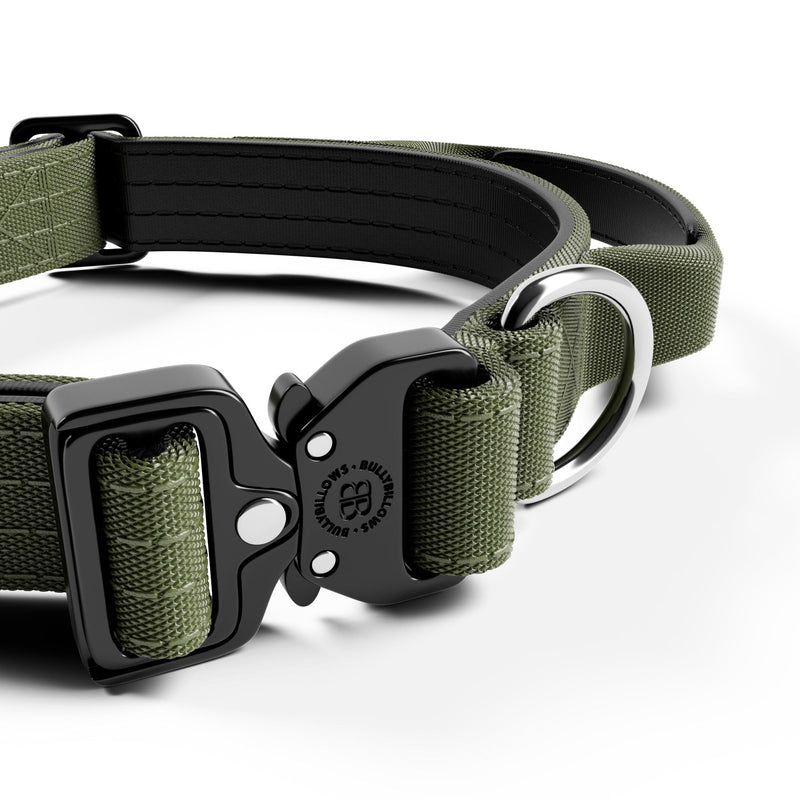 2.5cm Combat® Collar | With Handle & Rated Clip - Khaki