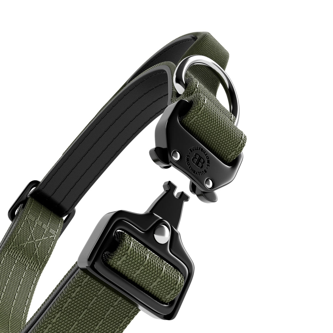 featured image of 2.5cm Combat® Collar | With Handle & Secure Clip - Khaki