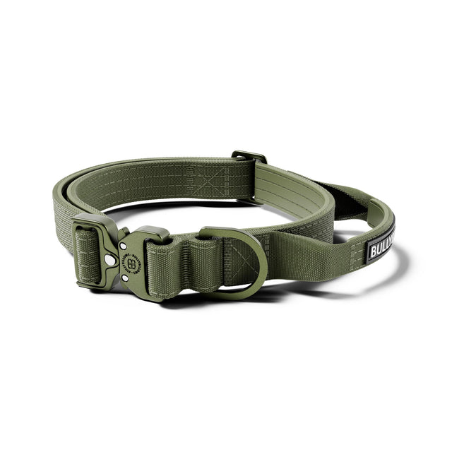 2.5cm Lighter Combat® Collar | With Handle & Secure Clip - Khaki x Khaki