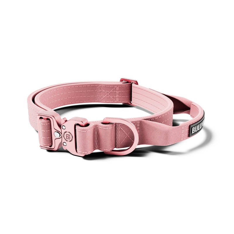 2.5cm Lighter Combat® Collar | Handle & Rated Clip - Pink x Pink