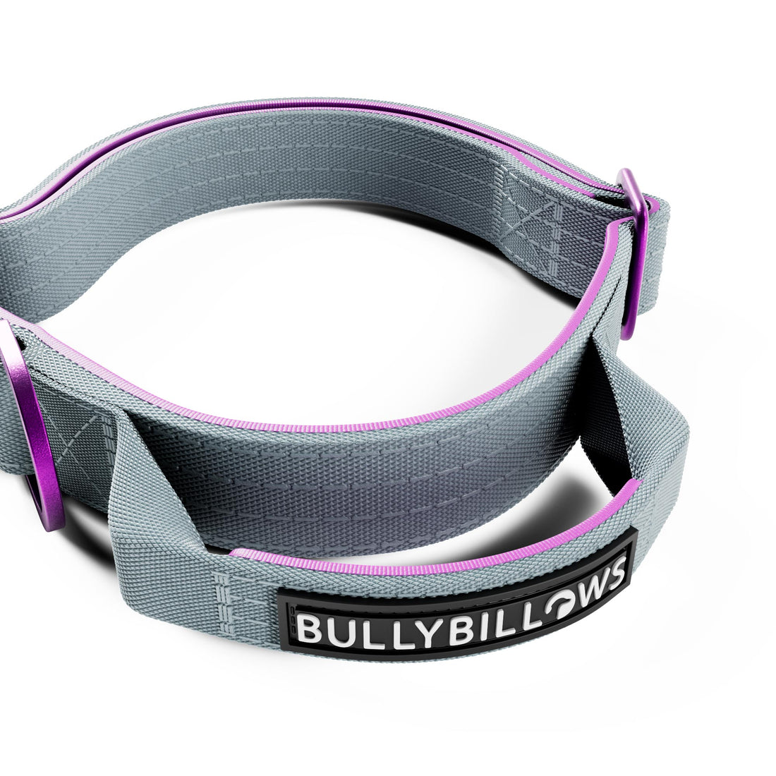featured image of 2.5cm Lighter Combat® Collar | With Handle & Secure Clip - Purple x Grey