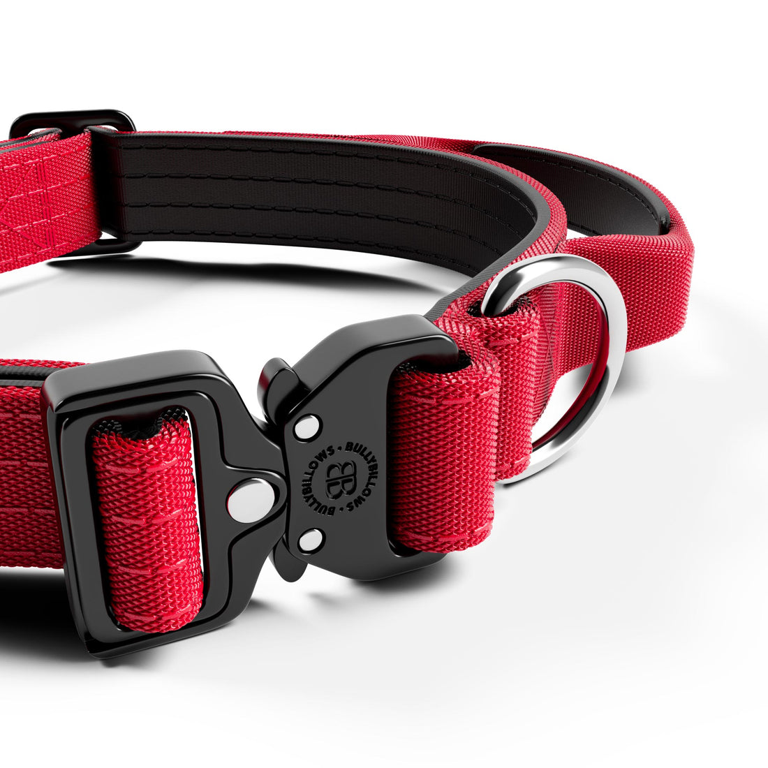 featured image of 2.5cm Combat® Collar | With Handle & Secure Clip - Red