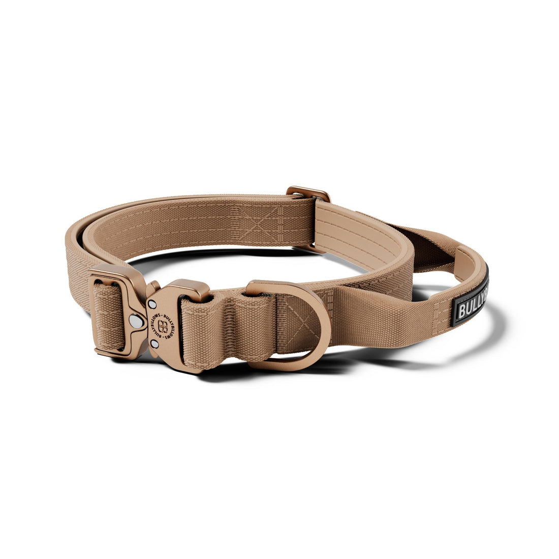 featured image of 2.5cm Lighter Combat® Collar | With Handle & Secure Clip - Tan x Tan