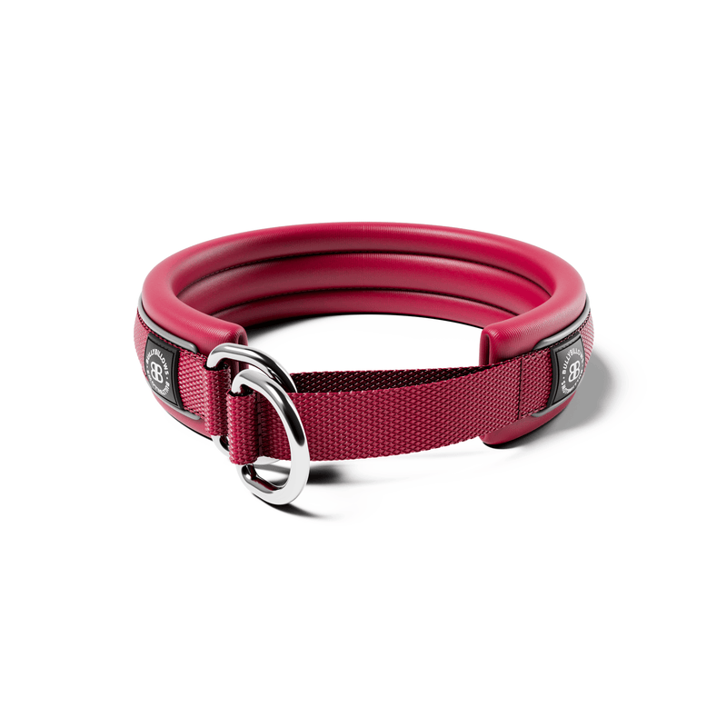 3cm Slip on Collar | Foam Padded - Burgundy