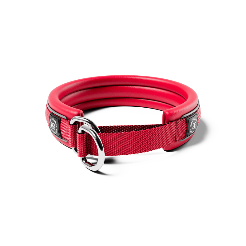 3cm Slip on Collar | Foam Padded - Red