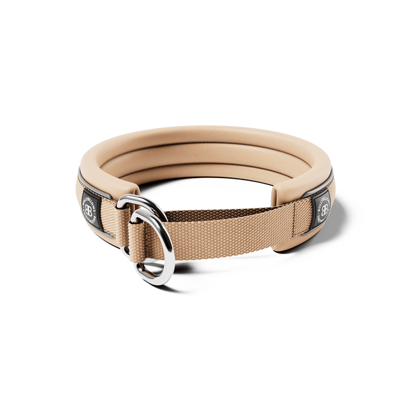 3cm Slip on Collar | Foam Padded - Tan