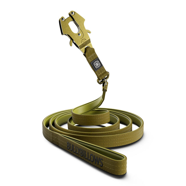 3M Lighter Swivel Combat Lead | Anti-Tangle & Secure Clip - Olive Green x Olive Green