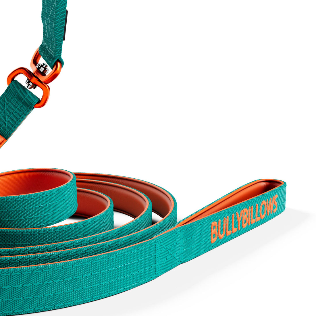 featured image of 3M Lighter Swivel Combat Lead | Anti-Tangle & Secure Clip - Turquoise x Orange