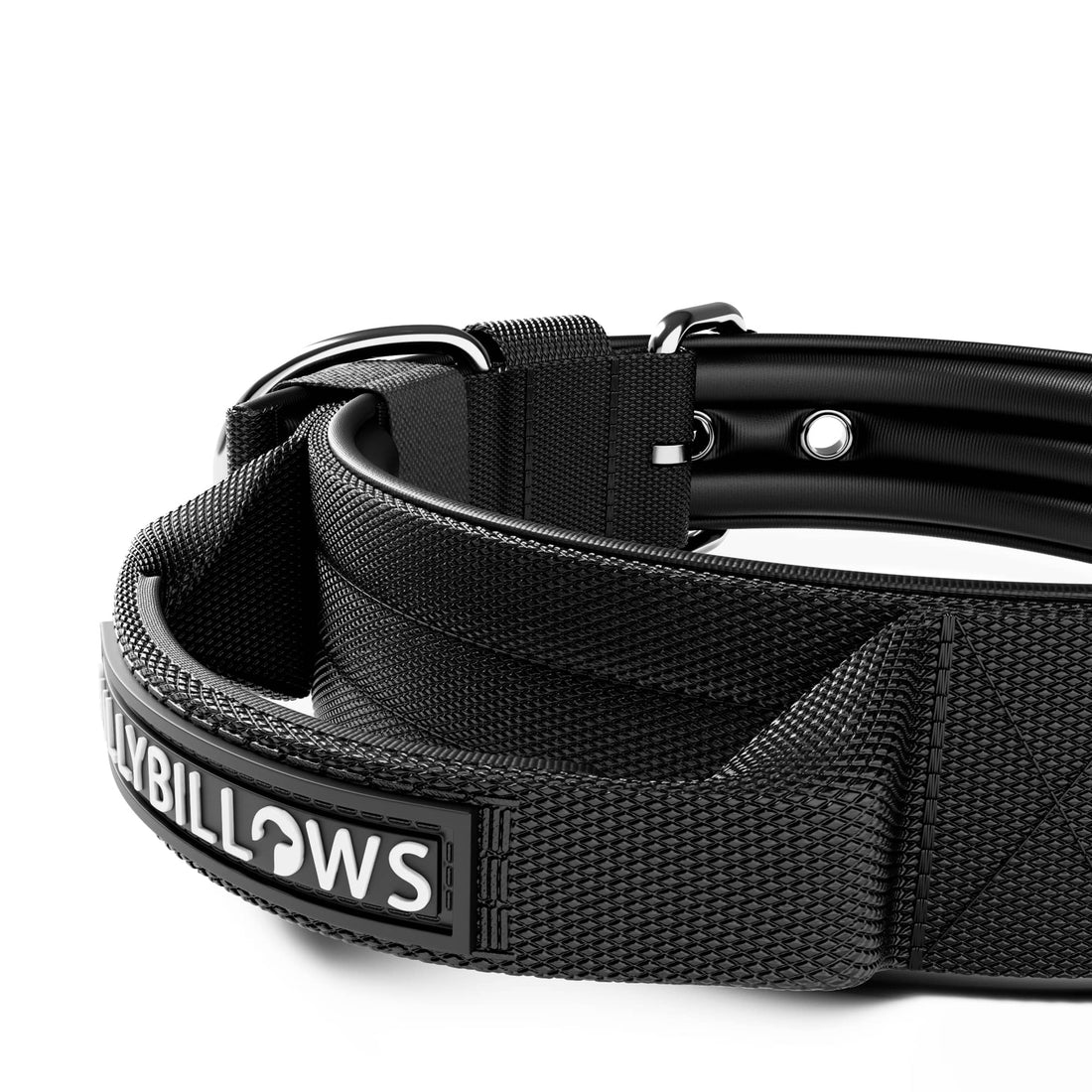 featured image of 4cm Pin Buckle Collar | With Handle - Black