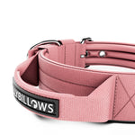 4cm Pin Buckle Collar | With Handle & Robust Hardware - Pink