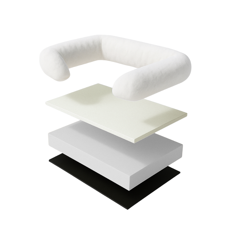 Luxury Dog Bed - Sage Edition | Add your dogs name