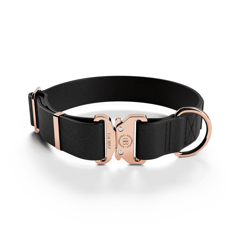 4cm Combat Billowthane® Collar Waterproof Rose Gold – BullyBillows