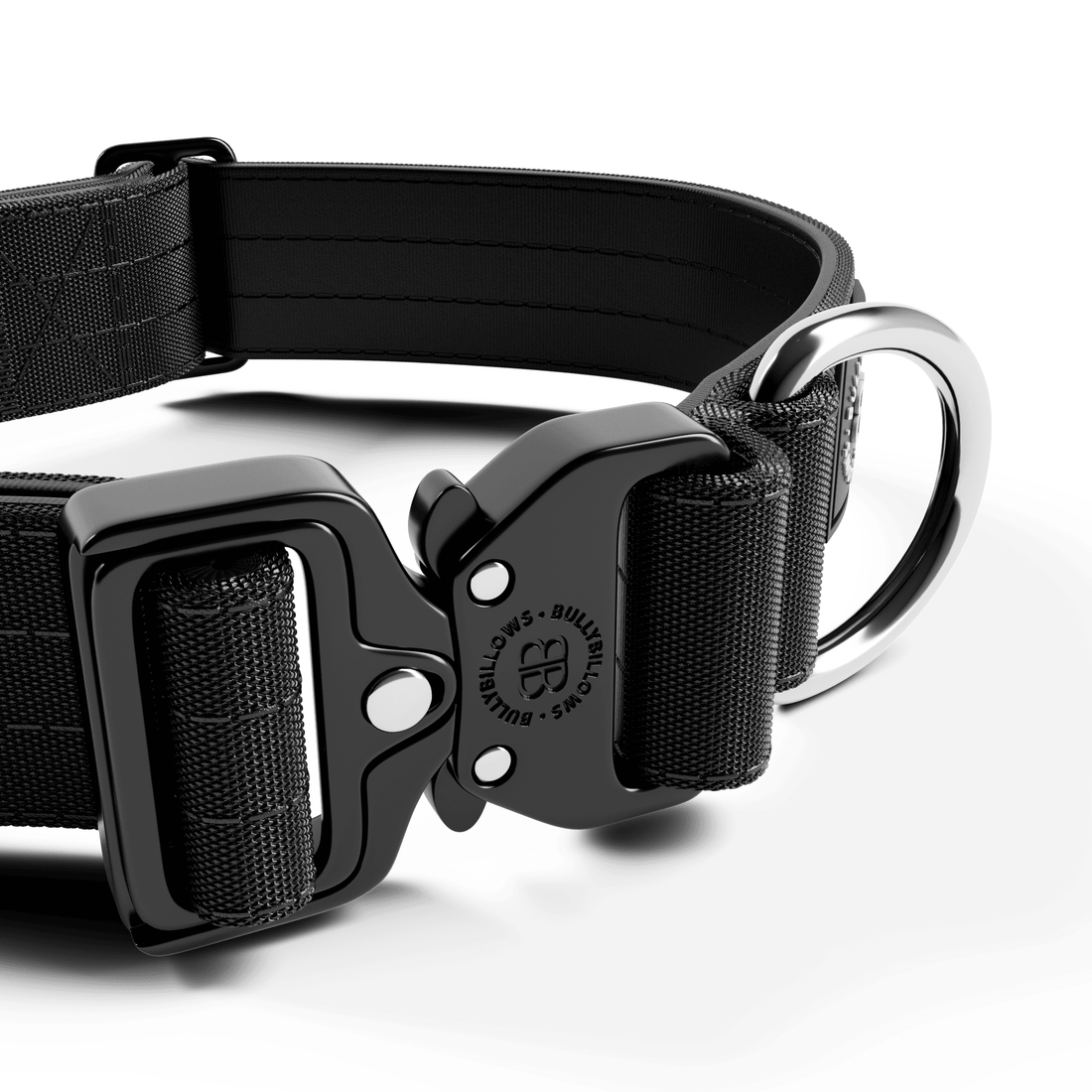 featured image of 4cm Combat® Collar | No Handle & Secured Clip - Black