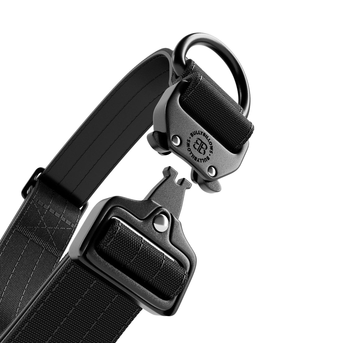 featured image of 4cm Lighter Combat® Collar | No Handle & Secure Clip - Black X Black