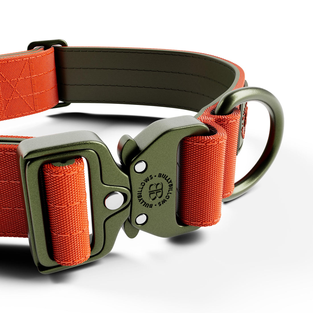featured image of 4cm Lighter Combat® Collar | No Handle & Secure Clip - Burnt Orange X Khaki