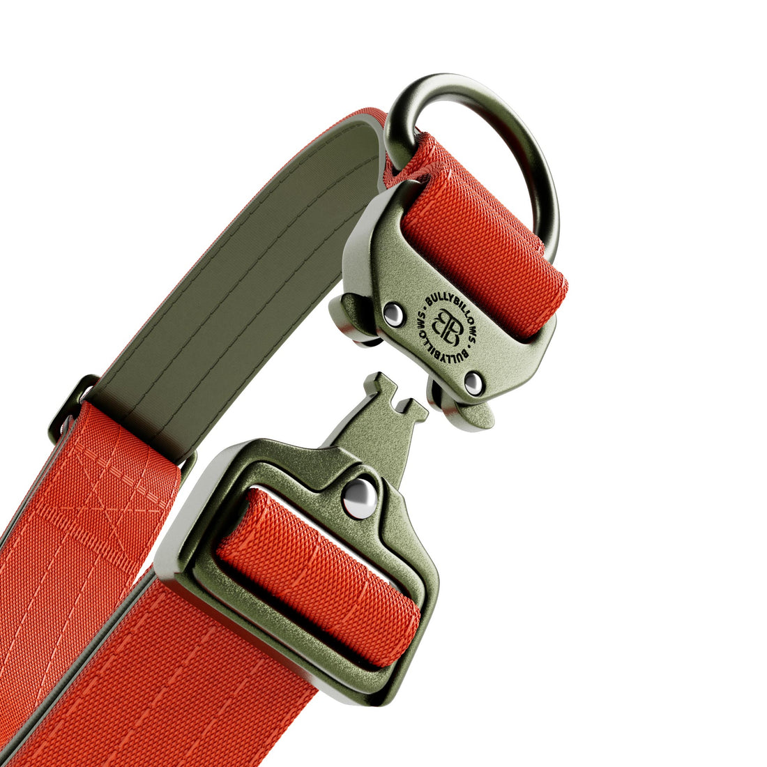 featured image of 4cm Lighter Combat® Collar | No Handle & Secure Clip - Burnt Orange X Khaki
