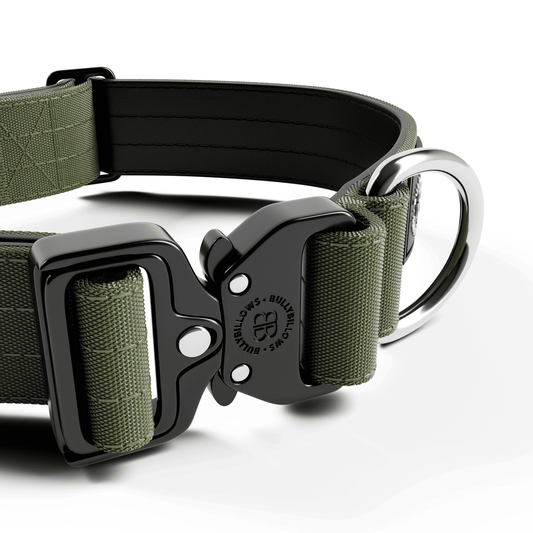 featured image of 4cm Combat® Collar | No Handle & Secured Clip - Khaki