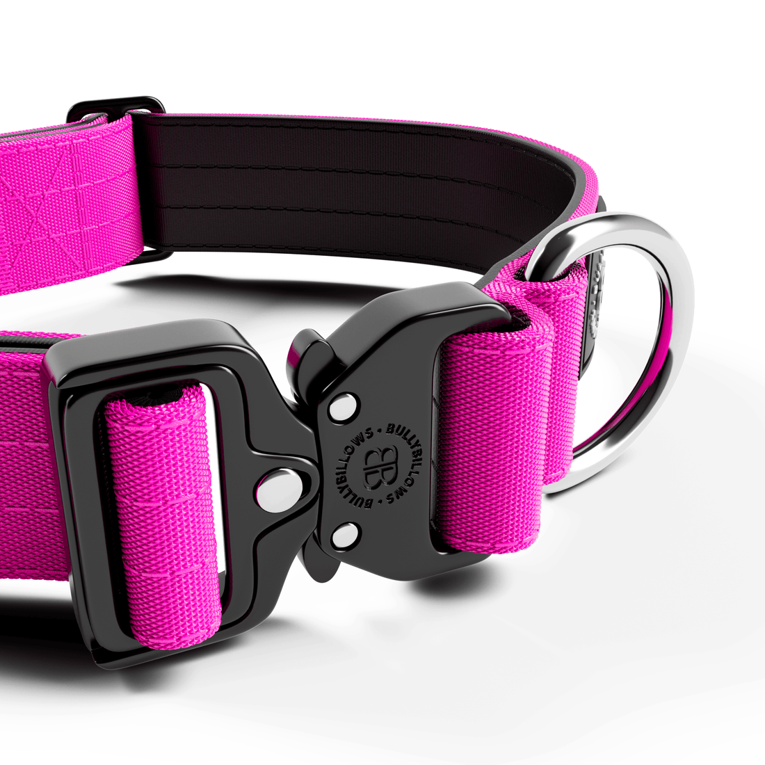 featured image of 4cm Combat® Collar | No Handle & Secured Clip - Magenta