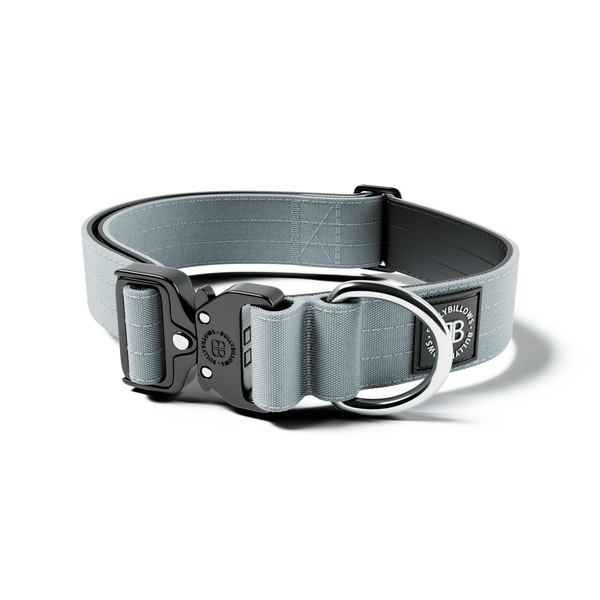4cm Combat® Collar | Rated Clip - NO HANDLE - Metal Grey