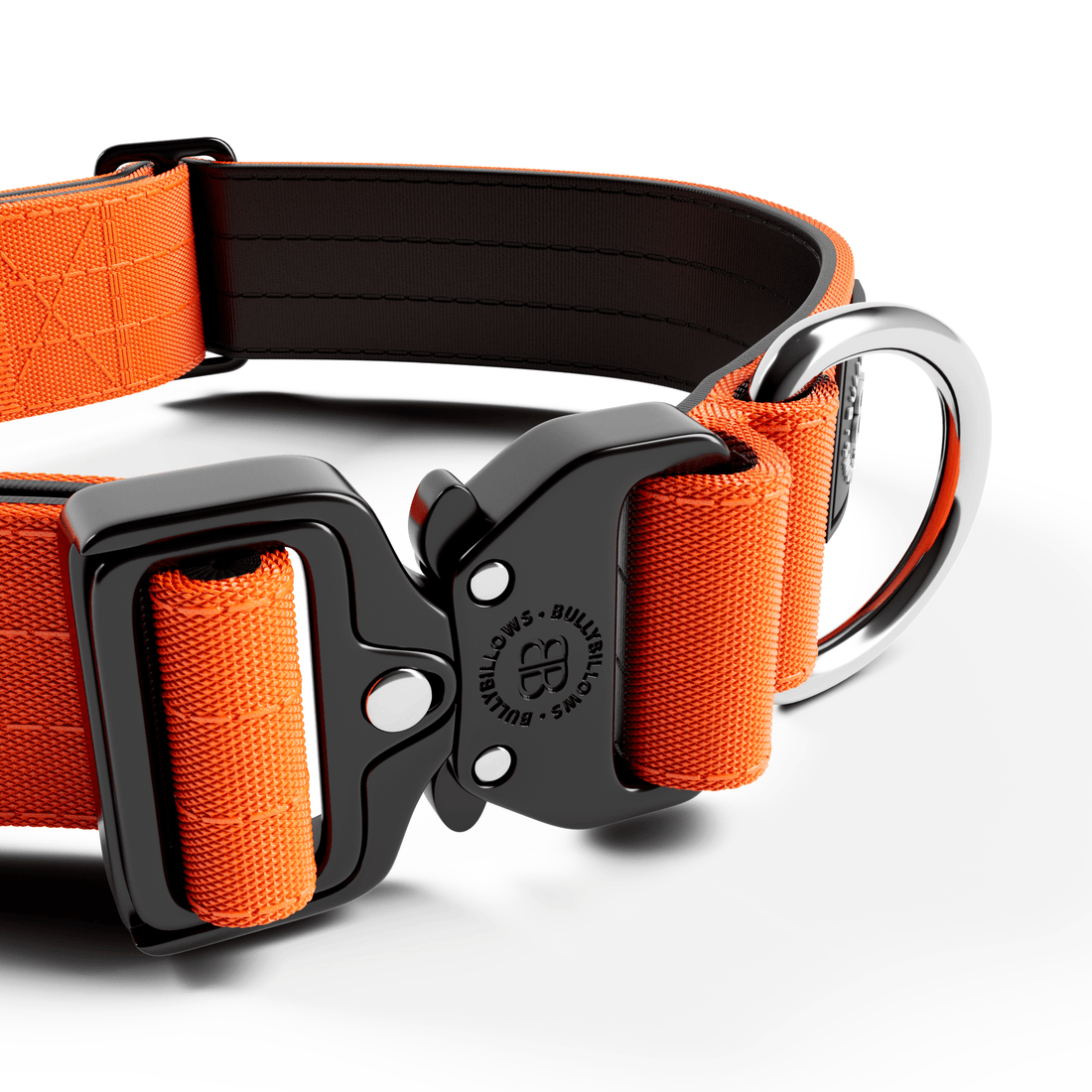 featured image of 4cm Combat® Collar | No Handle & Secured Clip - Orange