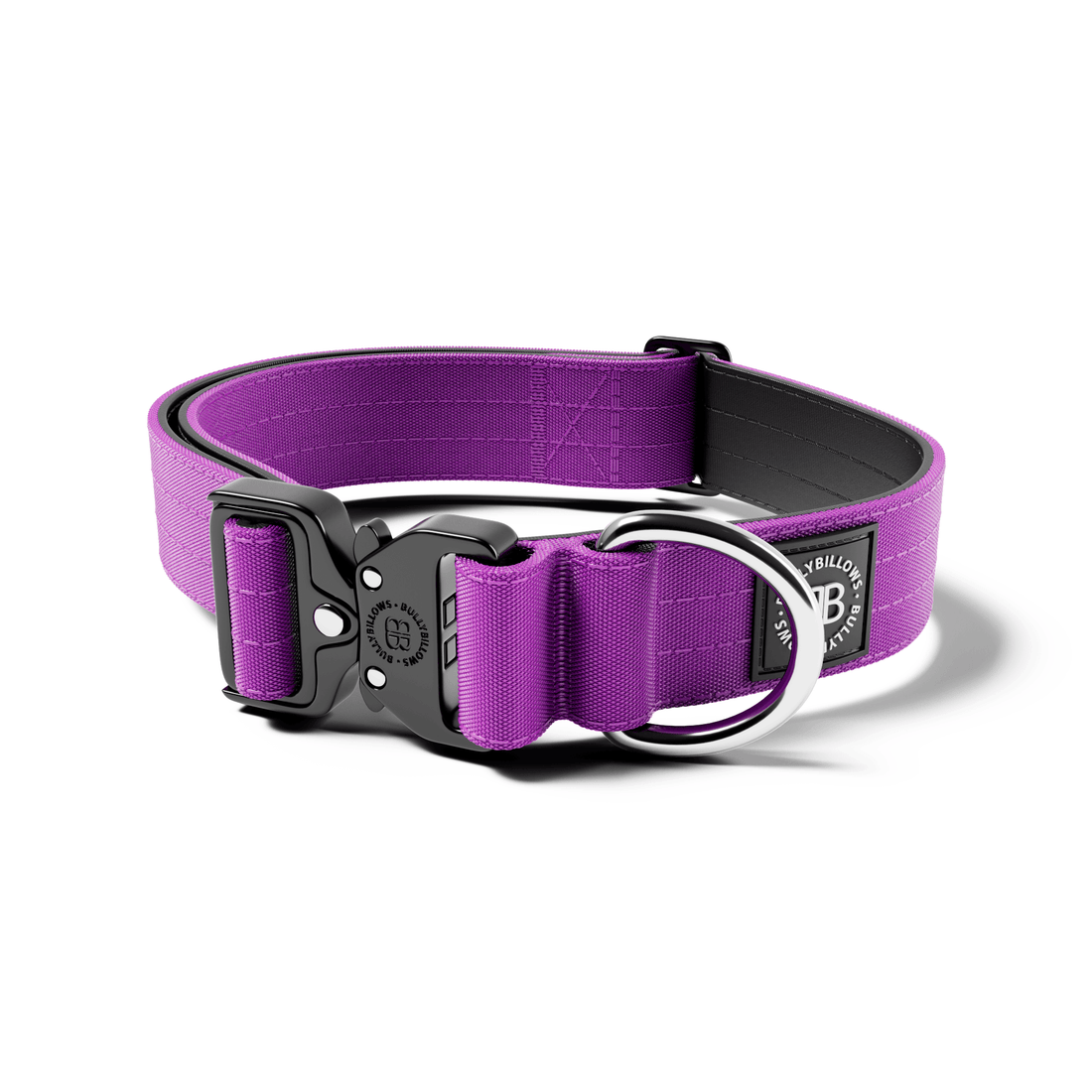 featured image of 4cm Combat® Collar | No Handle & Secured Clip - Purple