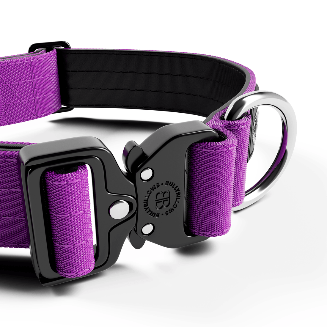 featured image of 4cm Combat® Collar | No Handle & Secured Clip - Purple