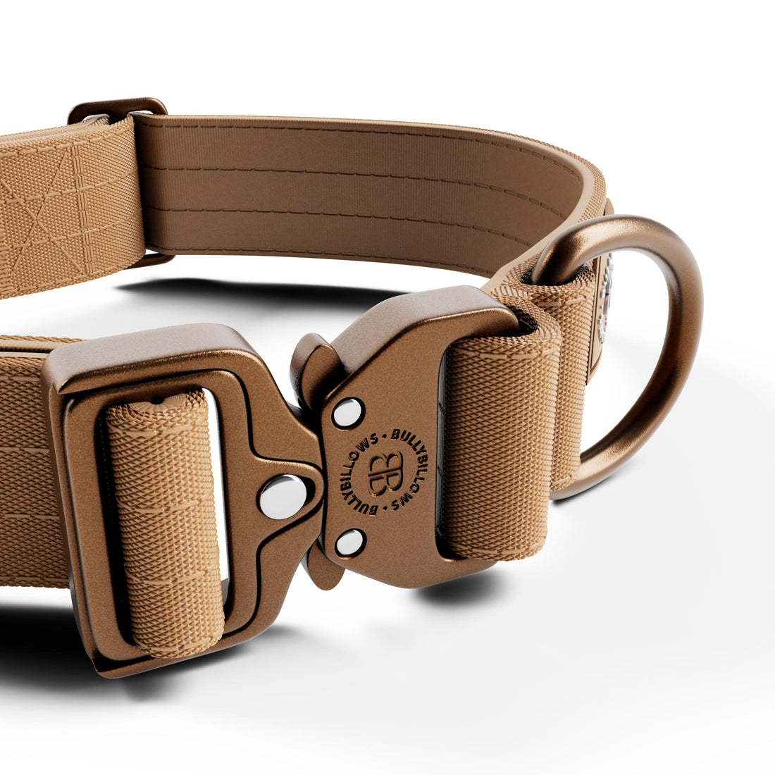 featured image of 4cm Lighter Combat® Collar | No Handle & Secure Clip - Tan X Tan
