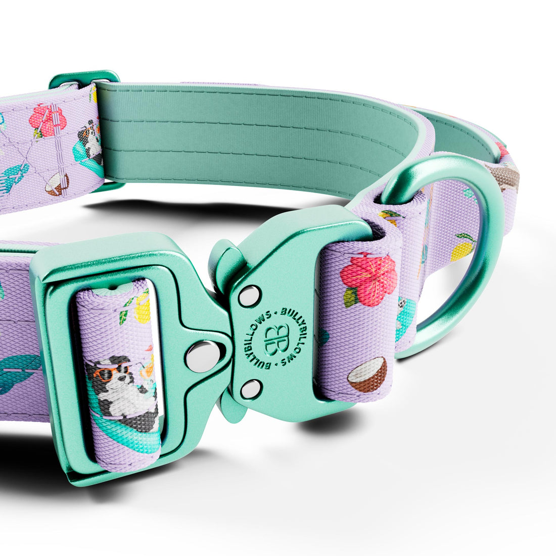 featured image of 4cm Lighter Combat® Collar | With Handle & Secure Clip - BalmyBillows Purple
