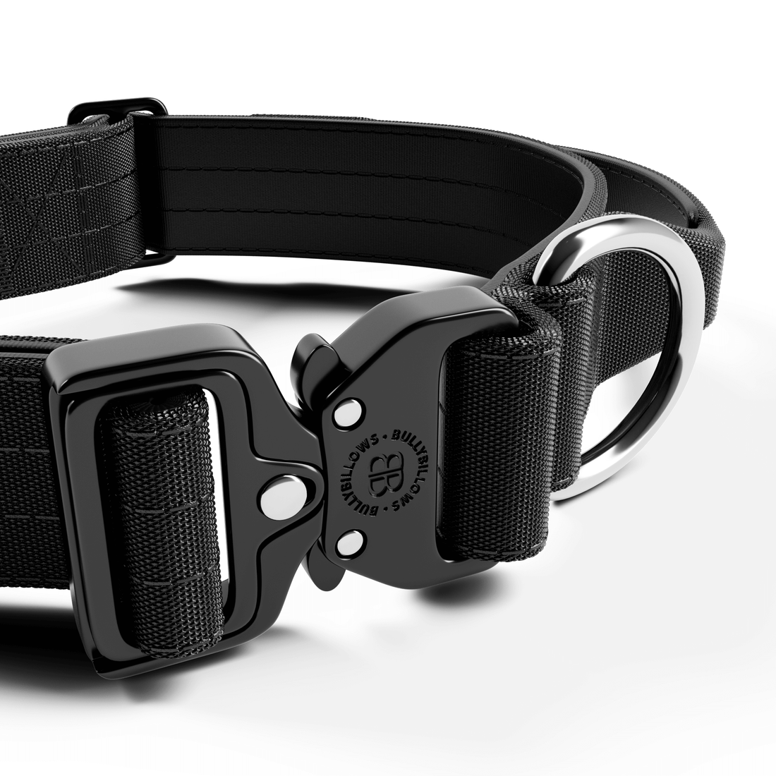 featured image of 4cm Combat® Collar | With Handle & Secured Clip - Black