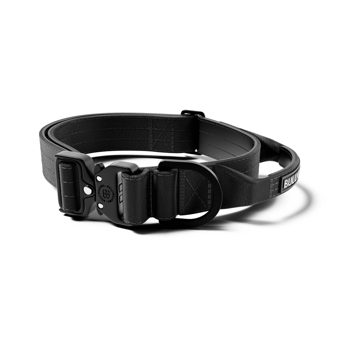 featured image of 4cm LIGHTER Combat® Collar | With Handle & Secure Clip - Black x Black
