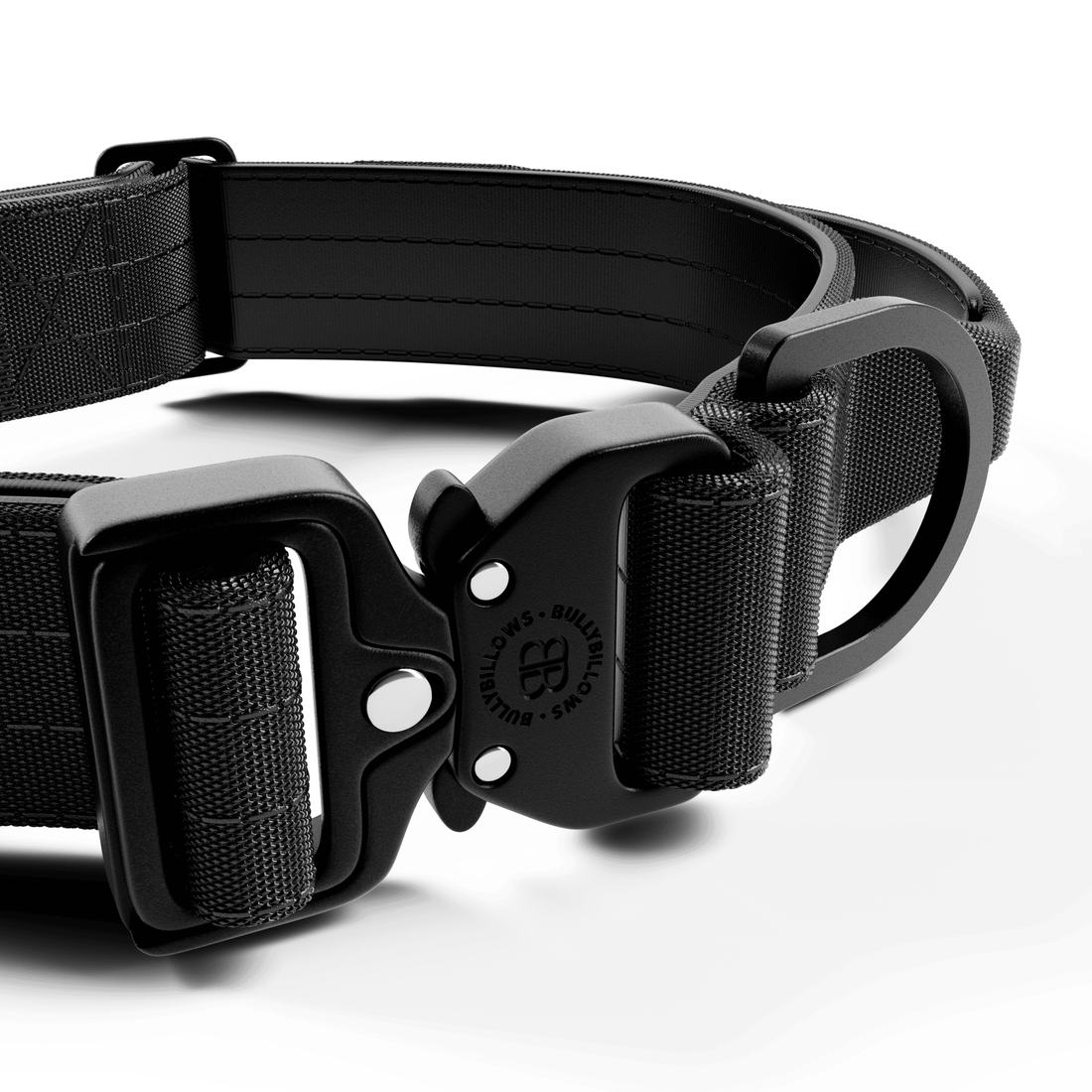 featured image of 4cm LIGHTER Combat® Collar | With Handle & Secure Clip - Black x Black